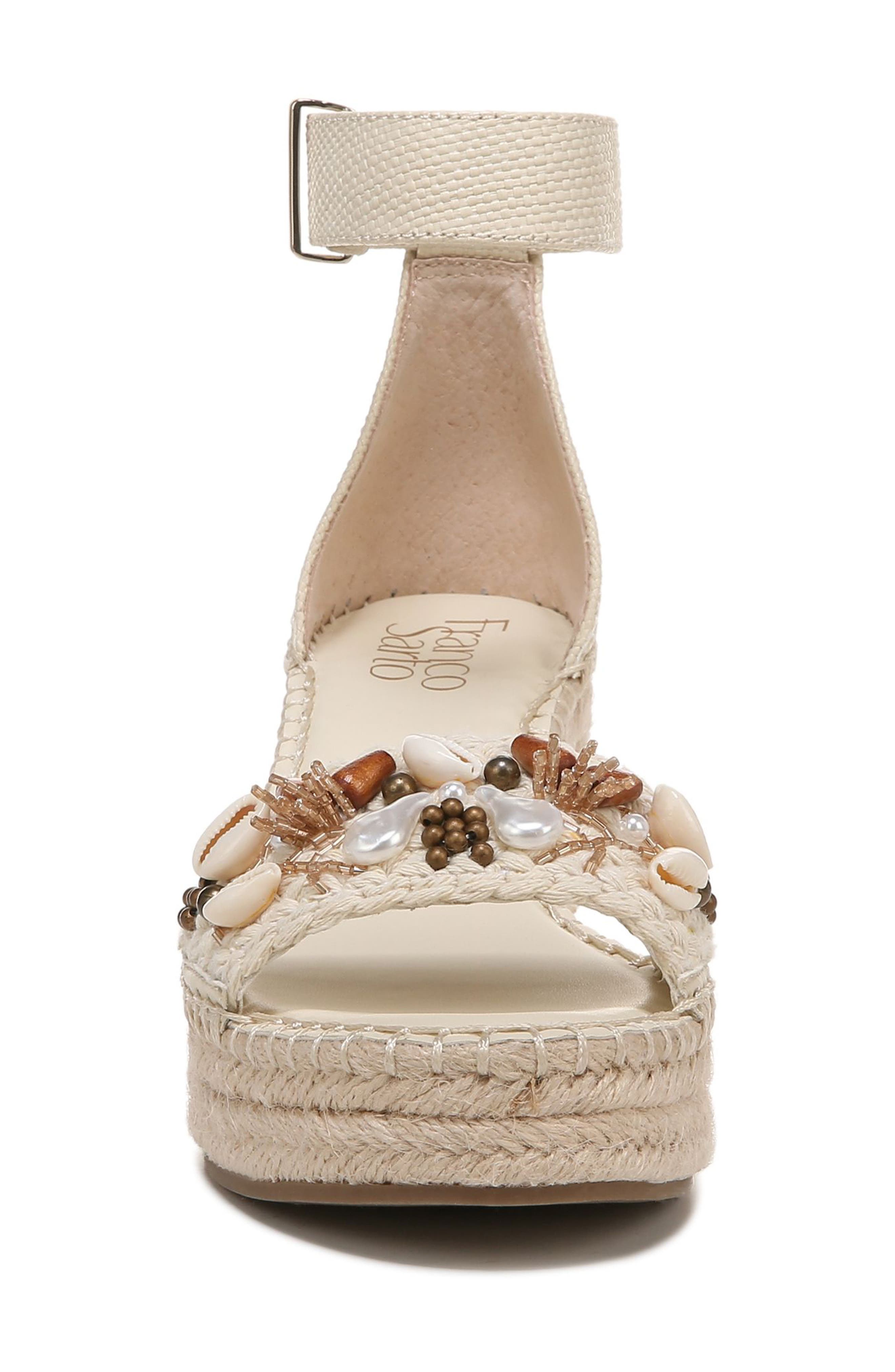 Franco Sarto Clemens Platform Wedge Sandal, Alternate, color, 