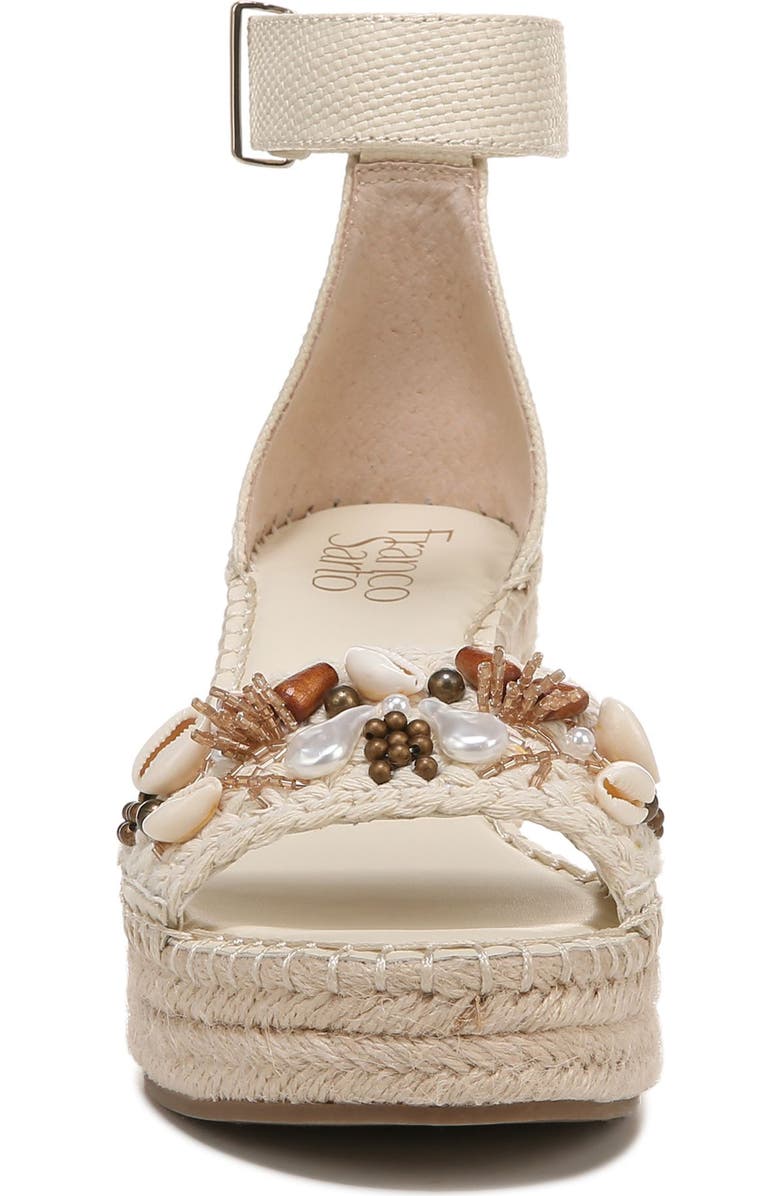 Franco Sarto Clemens Platform Wedge Sandal, Alternate, color,