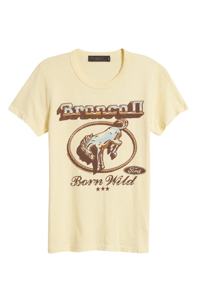 Junk Food Bronco Born Wild Graphic T-Shirt, Alternate, color, 