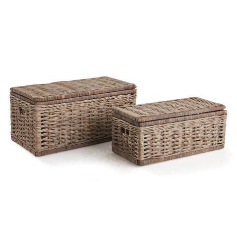 Normandy Storage Trunks Set of 2