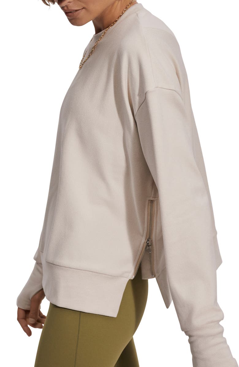 Varley Horton Side Zip Sweatshirt, Alternate, color, 