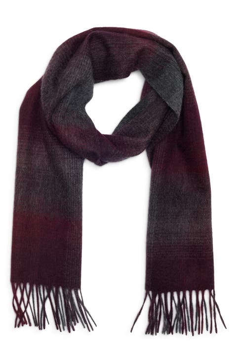 Men's Cashmere Fringe Scarf