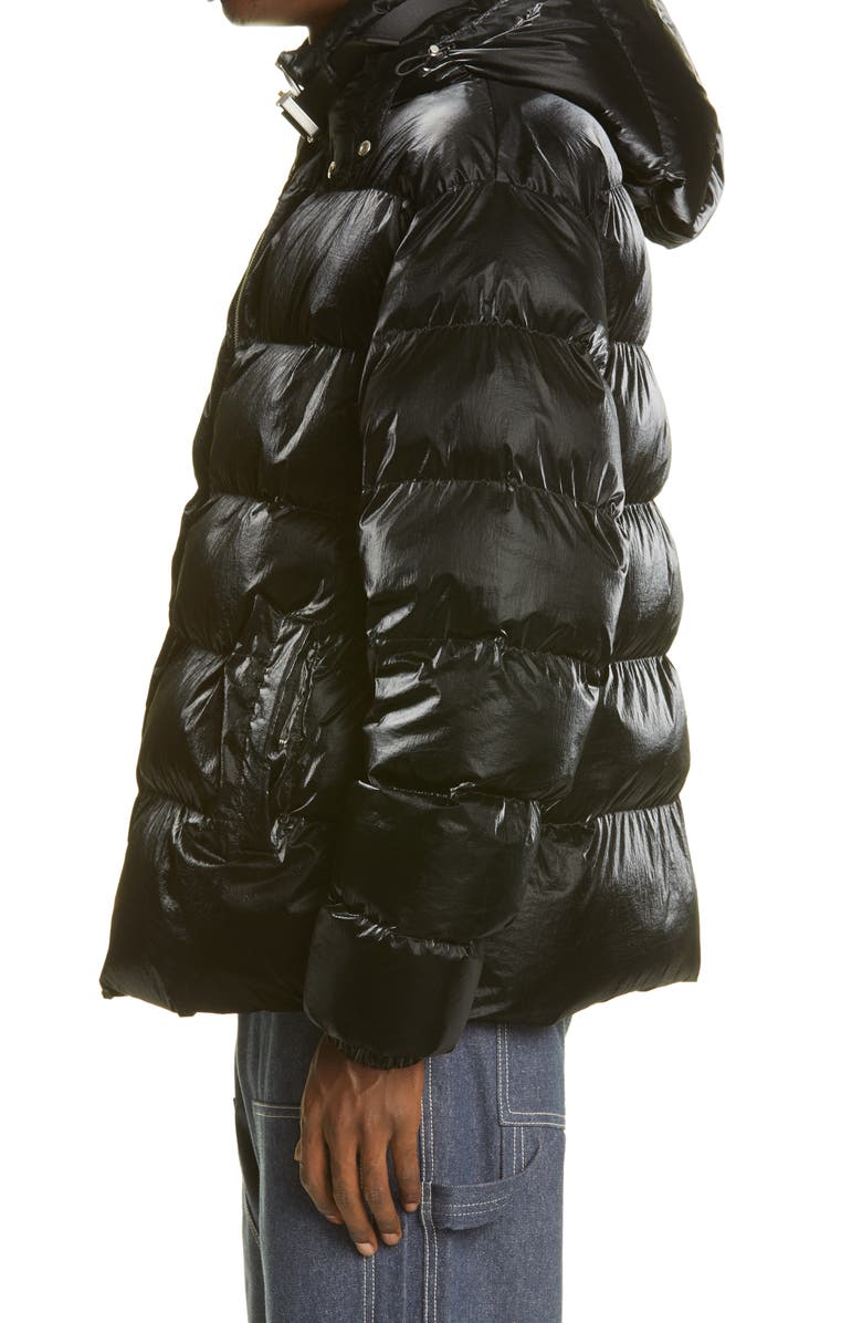 1017 ALYX 9SM Nightrider Roller Coaster Buckle Puffer Coat, Alternate, color,