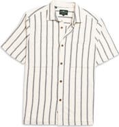 Rodd & Gunn Melford Stripe Short Sleeve Cotton Blend Button-Up Shirt