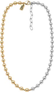 NATIVE GEM Duo Ball Necklace