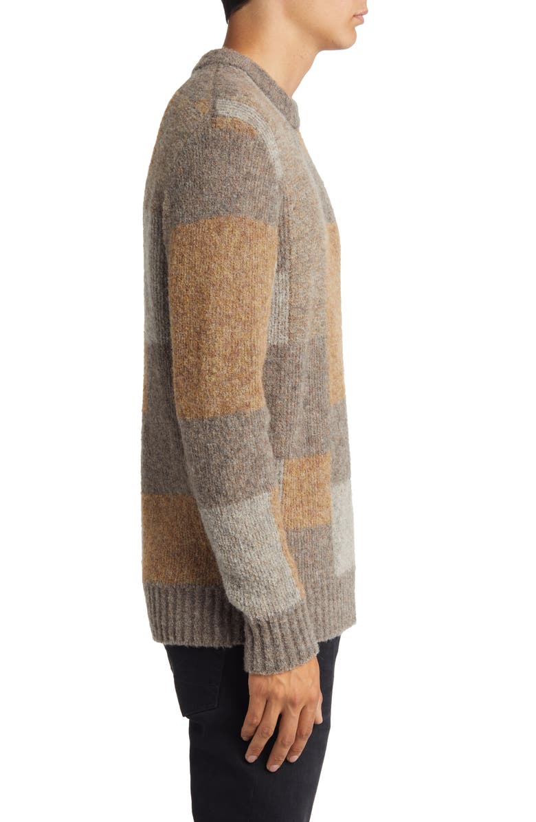 NN07 Brady Patchwork Intarsia Wool Blend Sweater, Alternate, color, 