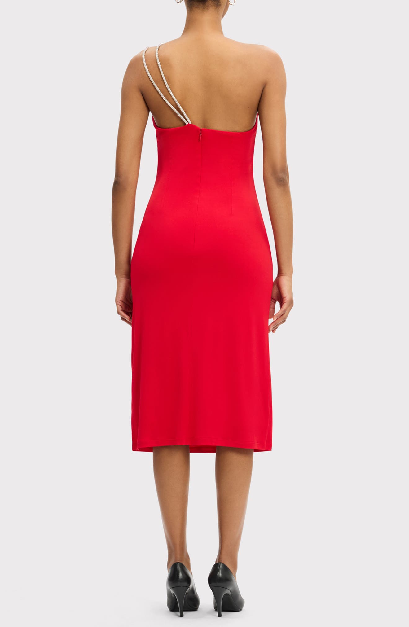 Strappy Jersey Midi Dress - image 2