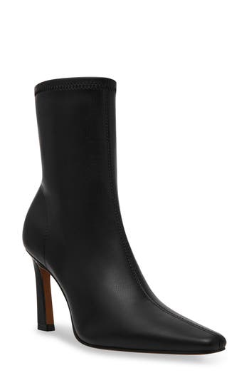 Steven New York Sally Pointed Toe Boot In Black