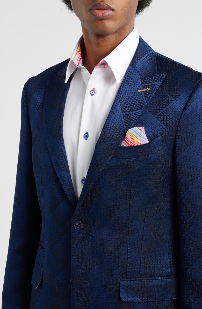 Siragusa Sinai Collection Sport Jacket, Alternate, color, Navy