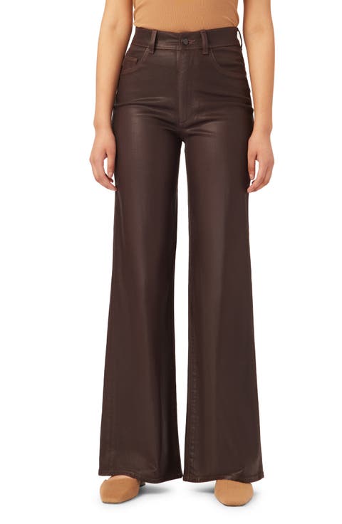 Hepburn High Waist Wide Leg Jeans