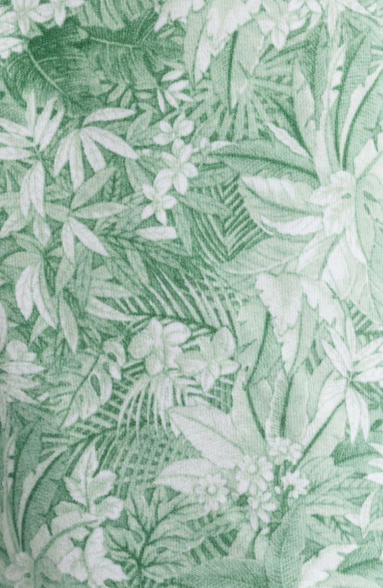 Tommy Bahama Marina del Mar Forte Frond Print Cotton Shorts, Alternate, color, Granite Green