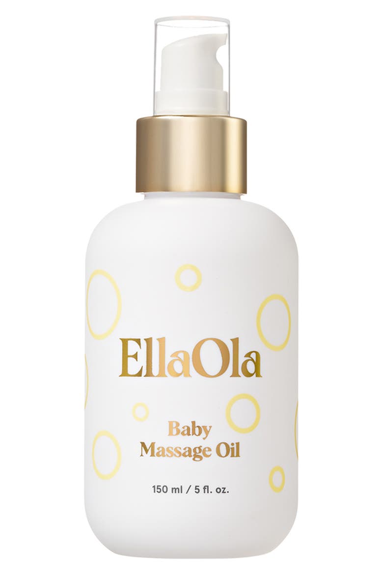 100% Organic Baby Massage Oil, Main, color, WHITE