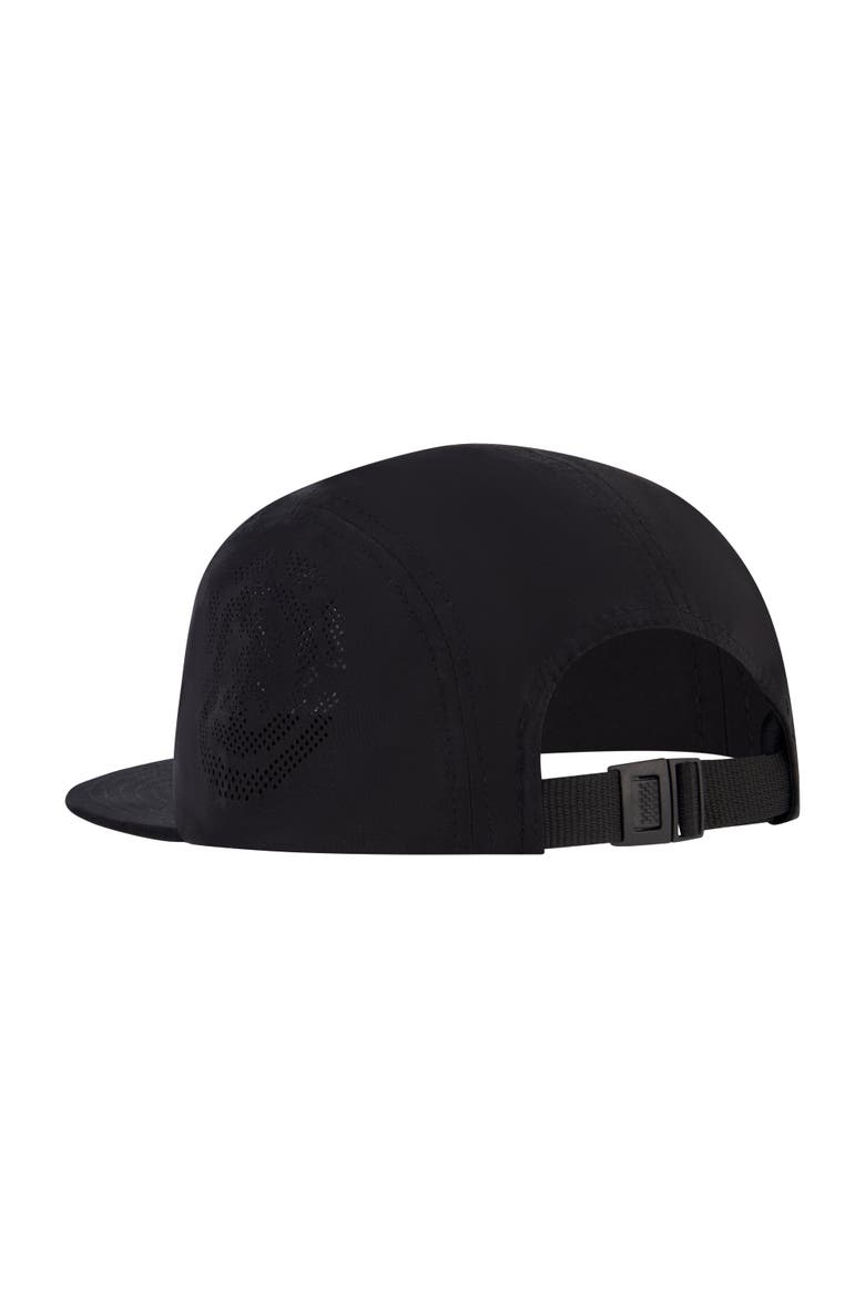 Soft Poly Twill Camper Cap Athletic 5-Panel Style, Alternate, color, BLACK