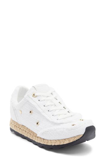 Karl Lagerfeld Paris Meaza Sneaker In White