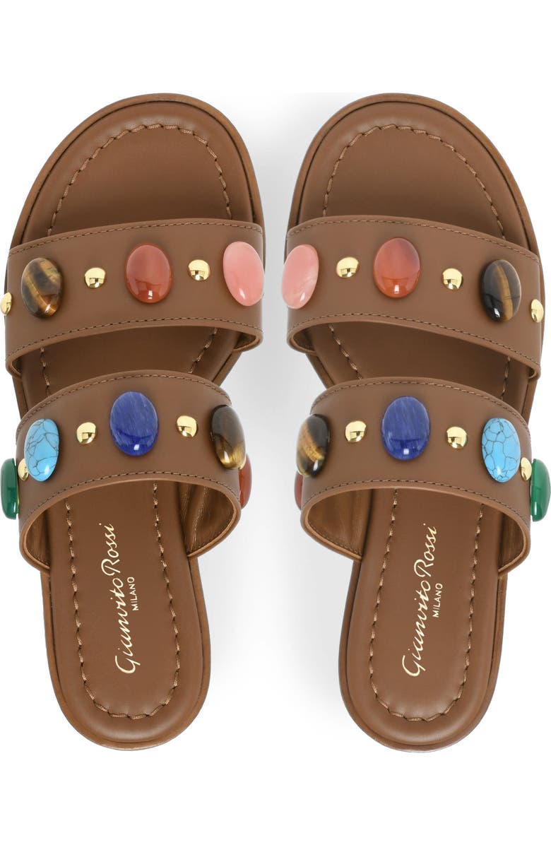 Gianvito Rossi Pasha 05 Sandals, Alternate, color, Brown Nappa