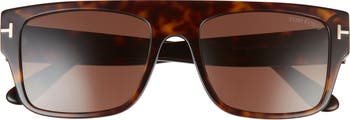 55mm Rectangular Sunglasses