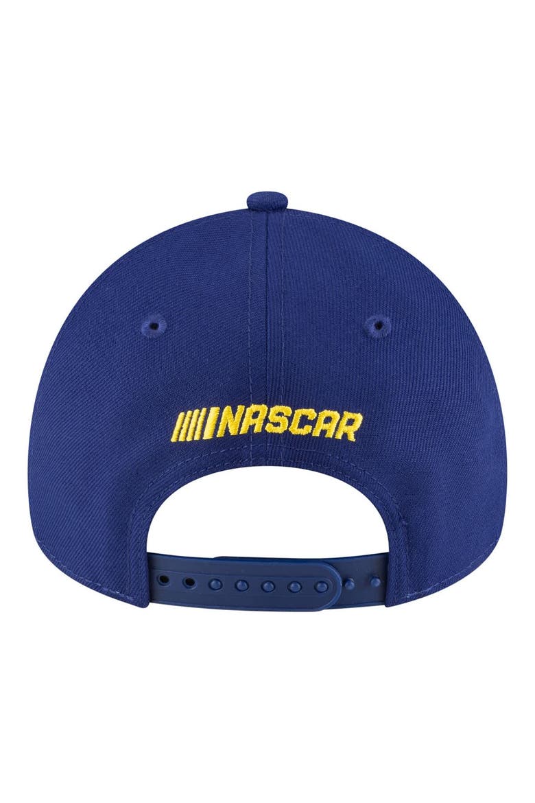 Men's New Era  Blue NASCAR Sunoco 9FORTY A-Frame Adjustable Hat, Alternate, color, Blue