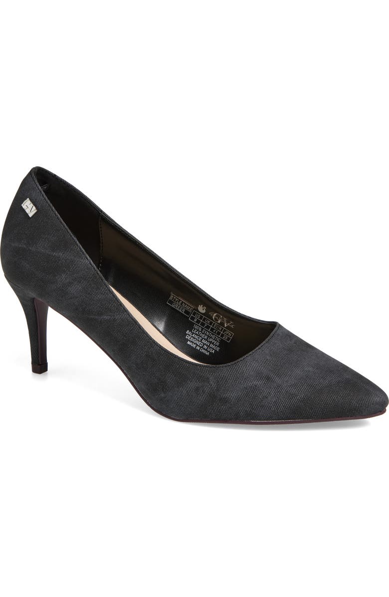 GLORIA VANDERBILT Greer Faux Denim Pump, Main, color,