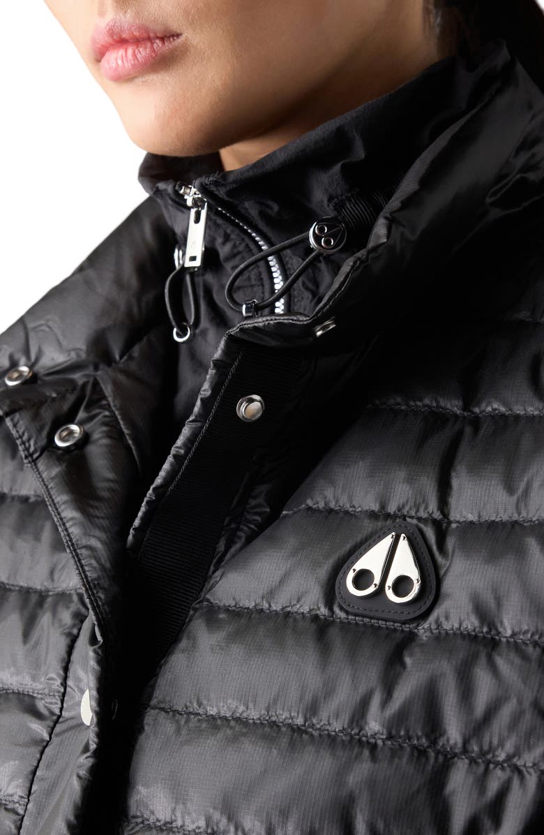 Moose Knuckles Cloud Walker 800 Fill Power Down Vest, Alternate, color, Black