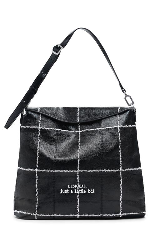 Medium Convertible Check Backpack