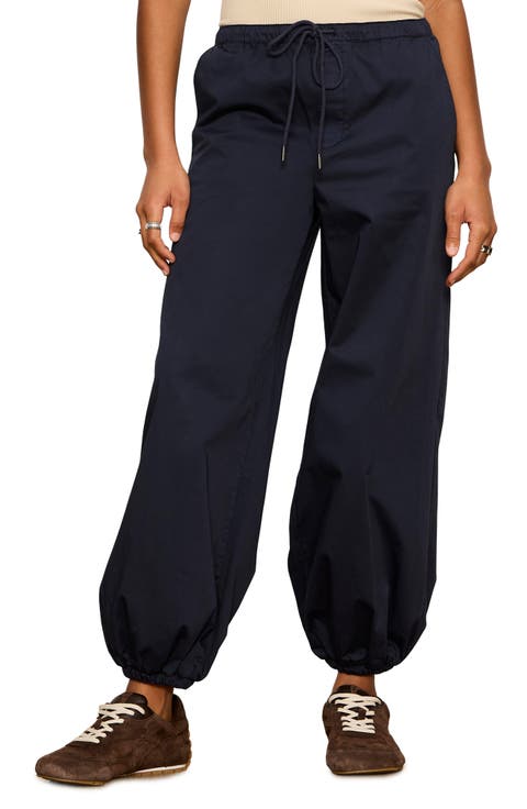 Float On Stretch Cotton Balloon Pants