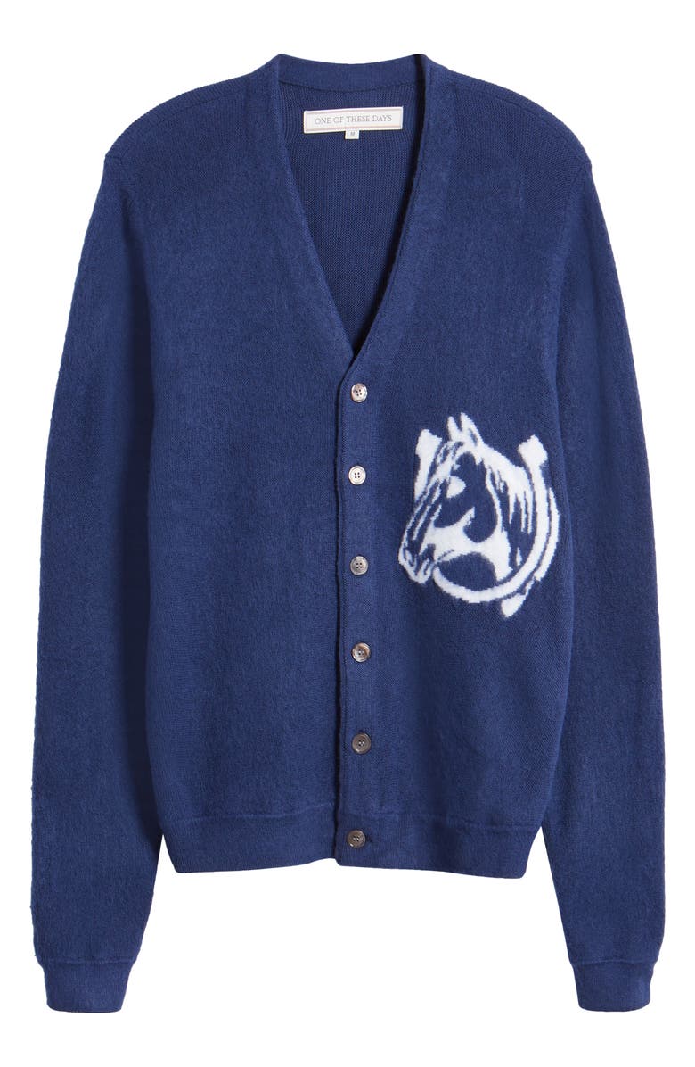 ONE OF THESE DAYS Collegiate Cardigan, Alternate, color, 