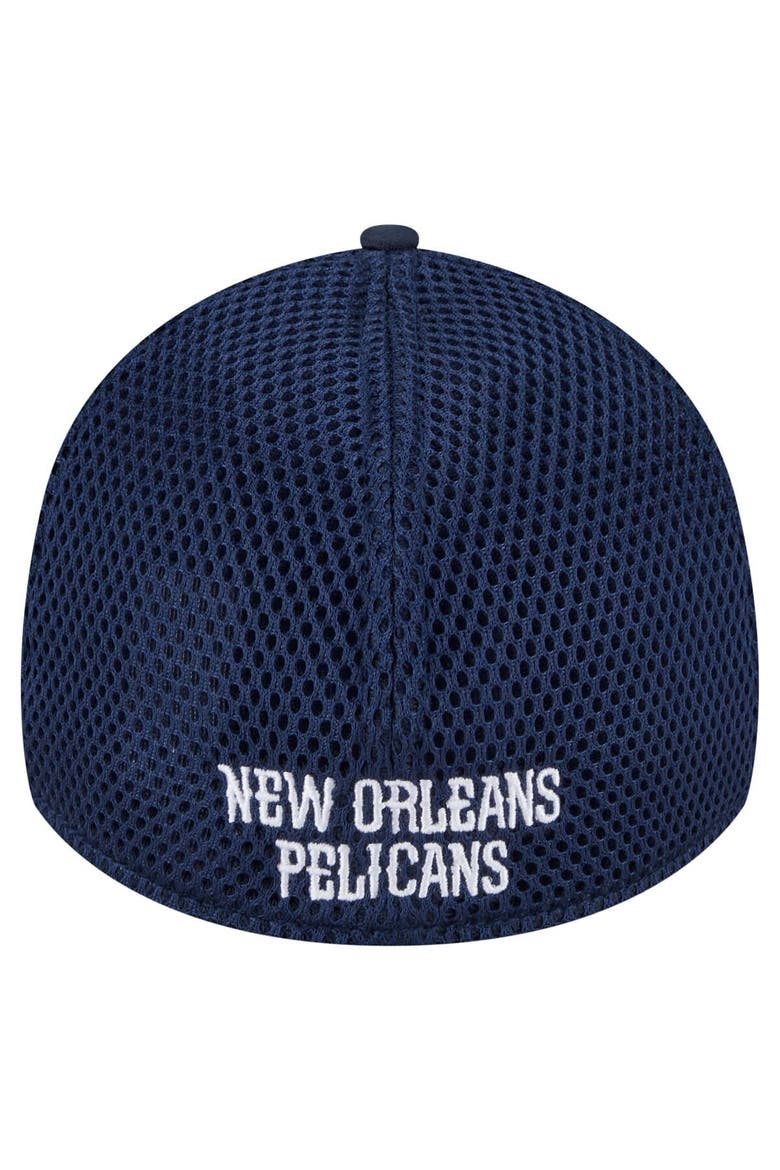 Men's New Era  Navy New Orleans Pelicans Subtle Camo 39THIRTY Flex Hat, Alternate, color, Navy