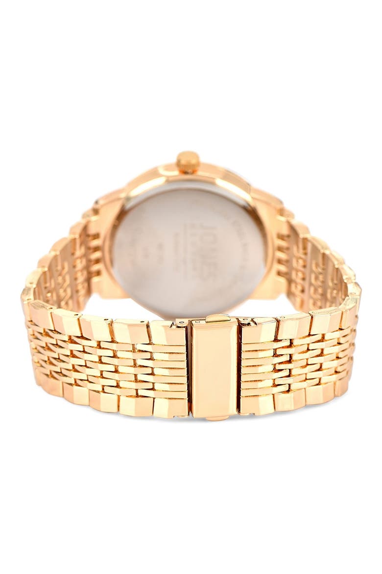 Diamond Bracelet Watch & Bracelet Set, 42mm, Alternate, color, GOLD