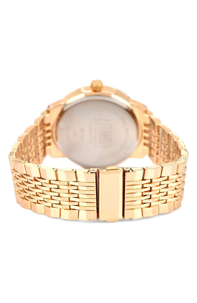 Jones New York Diamond Bracelet Watch & Bracelet Set, 42mm, Alternate, color, Gold