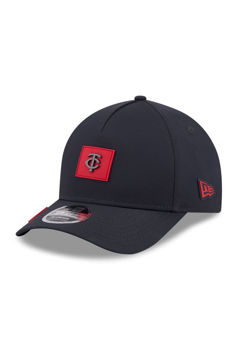 Men's New Era  Navy Minnesota Twins 2026 Clubhouse 9FORTY A-Frame Adjustable Hat, Main, color, Navy