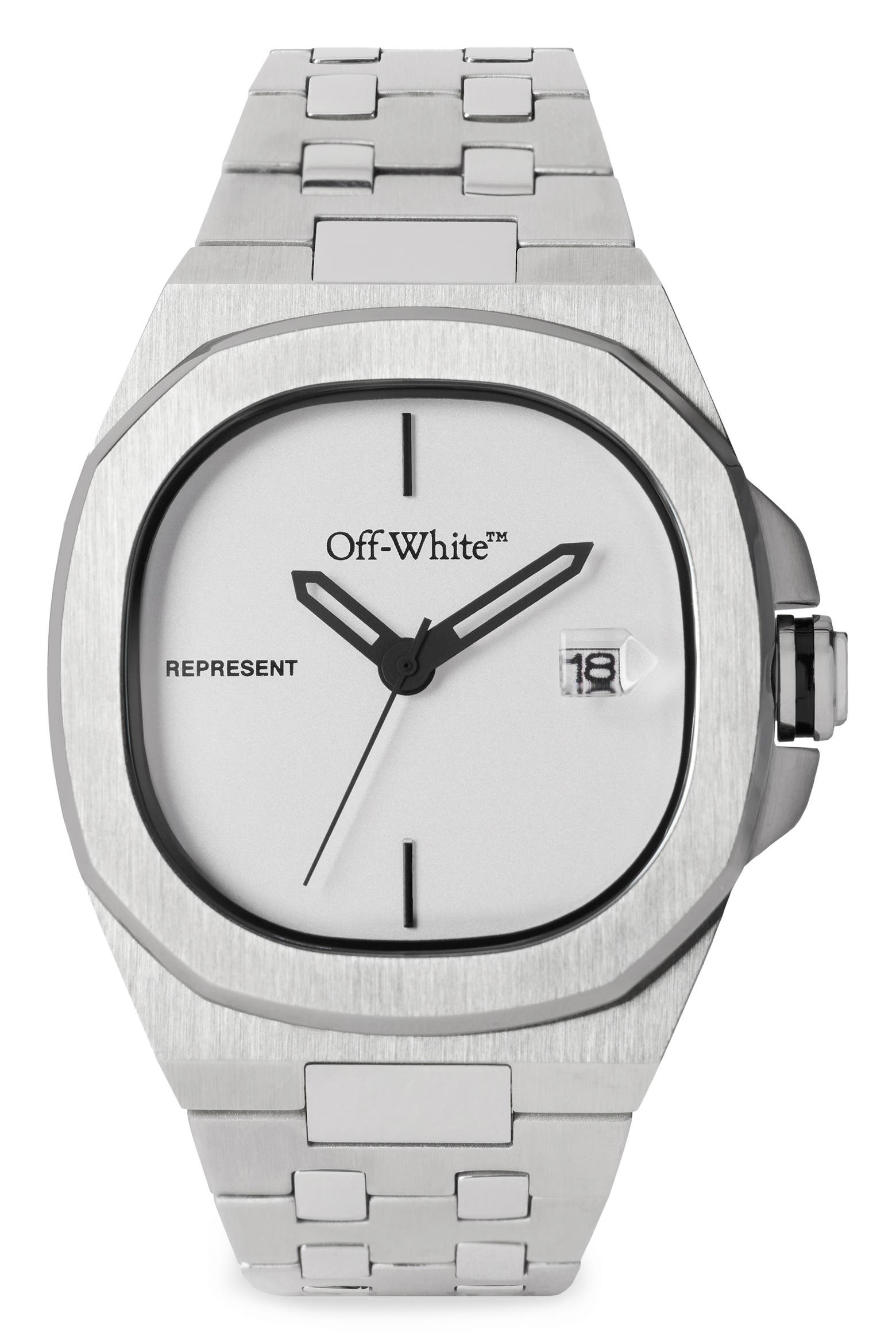 Whit Object Off-White Object Cushion Bracelet Watch, 39mm (Men) | Nordstrom