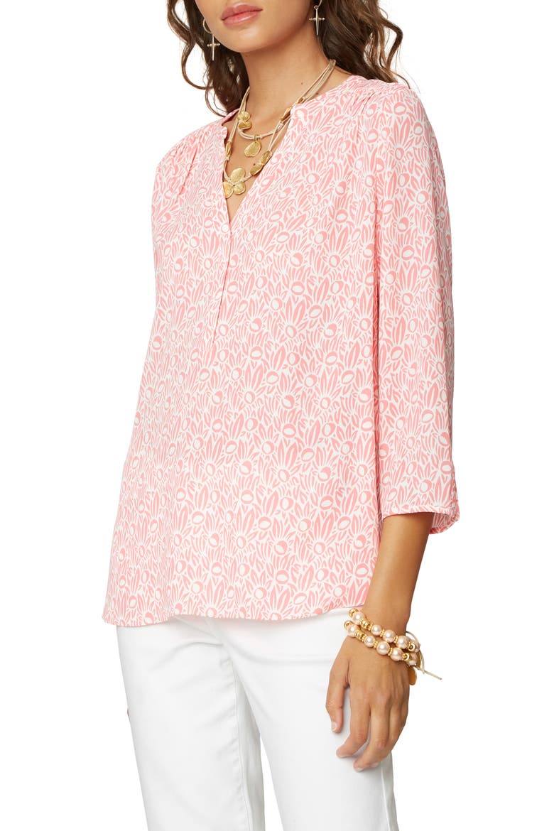 Perfect Blouse, Main, color, COCONUT GROVE