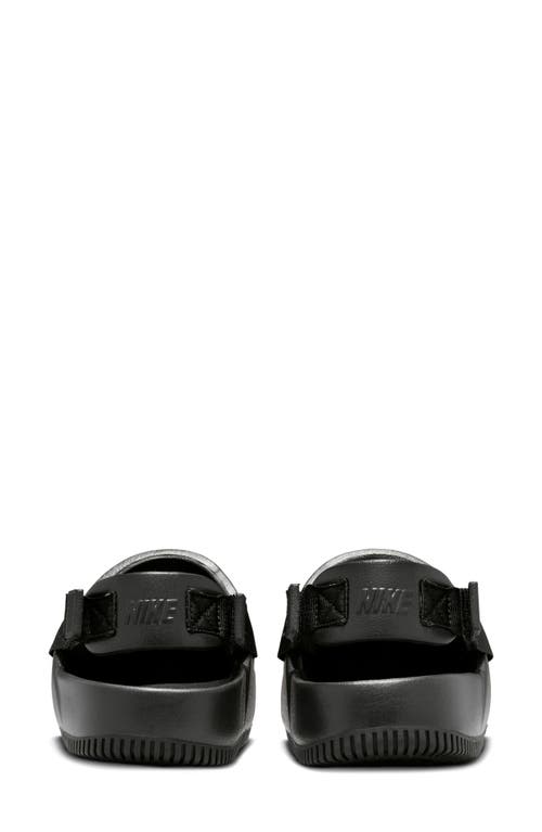 Nike Women's Calm Mules In Black/black