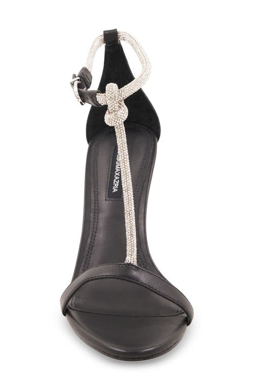 Bcbg Max Azria Trinnia T-strap Sandal In Black