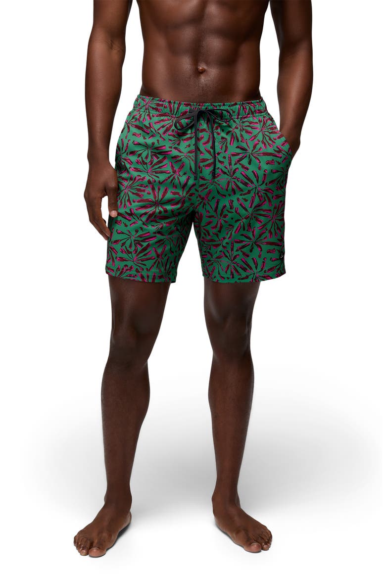 La Jolla Board Shorts, Alternate, color, JADE GROUNDED