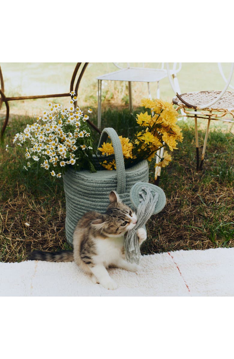 Lorena Canals Basket Water Can, Alternate, color, Vintage Blue