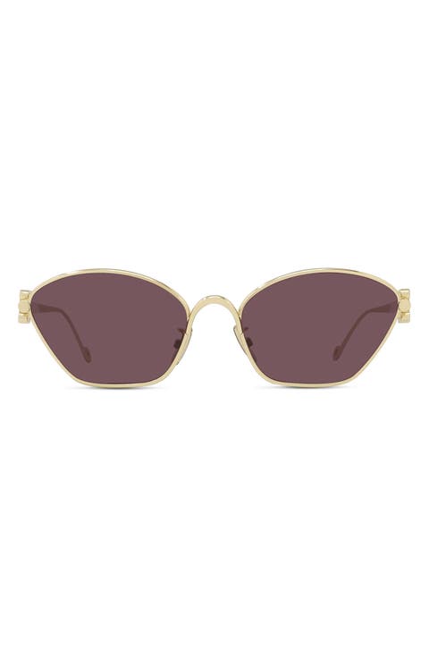 57mm Cat Eye Sunglasses