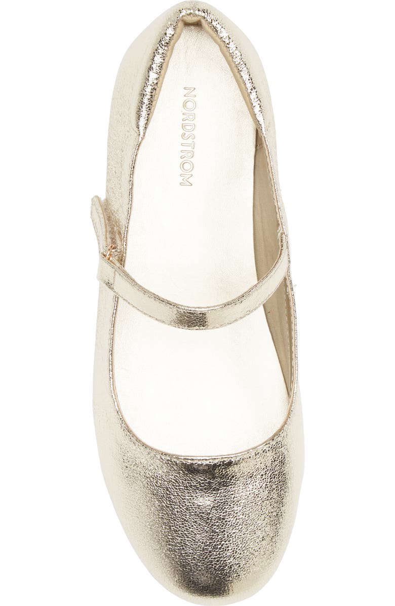 Nordstrom Jolie Metallic Ballet Flat, Alternate, color,