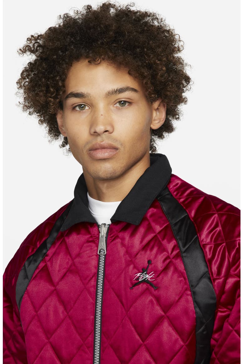 Flight Heritage Reversible Jacket, Alternate, color, BLACK/ MYSTIC HIBISCUS