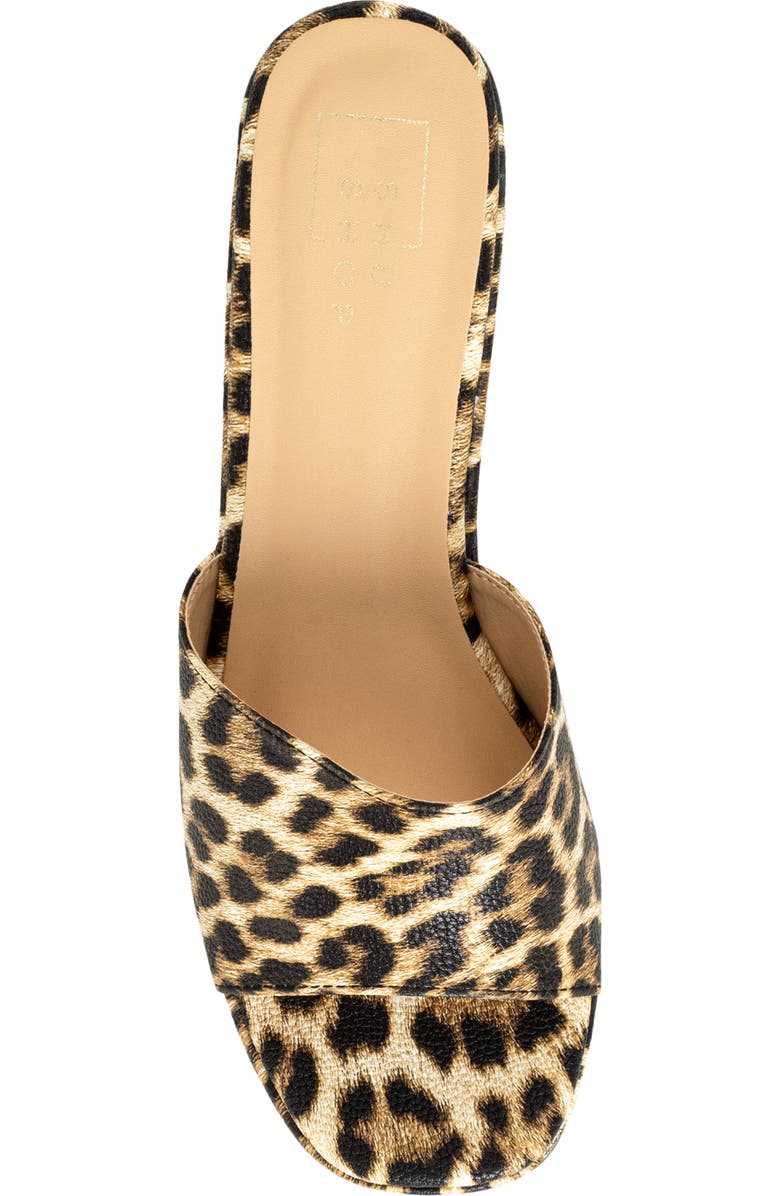 SHUSHOP Luna Platform Wedge Sandal, Alternate, color, Leopard Print