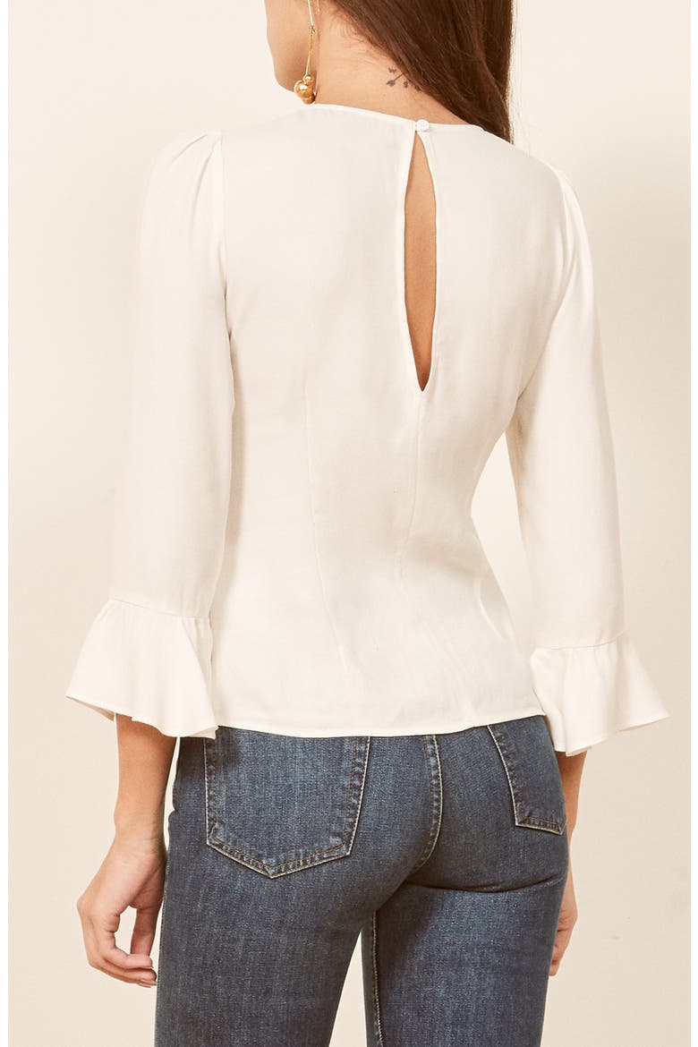 Virginia Top, Alternate, color, IVORY