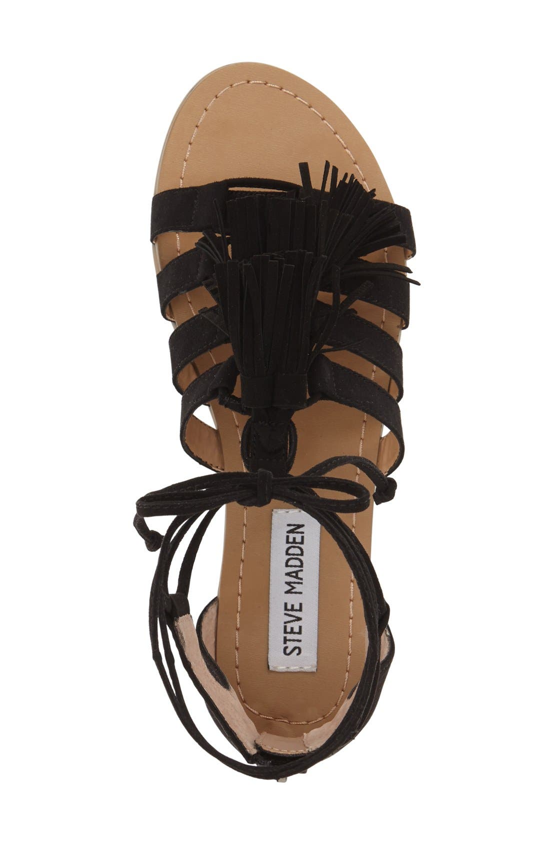 Steve Madden 'Monrowe' Tassel Sandal, Alternate, color, 