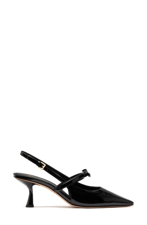 Kate Spade New York Carolina Pointed Toe Slingback Mary Jane Pump In Black
