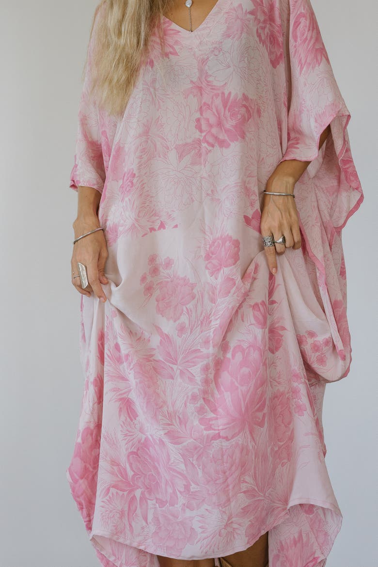 Long Caftan Juniper, Alternate, color, Pink