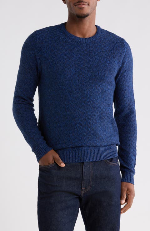 Textured Crewneck Sweater