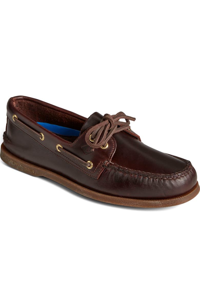 Sperry Authentic Original Boat Shoe, Main, color, Amaretto