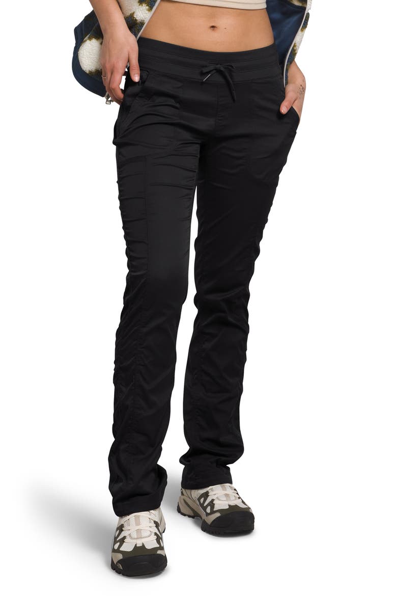 Aphrodite 2.0 Motion Water Repellent Pants, Main, color, TNF BLACK-NPF