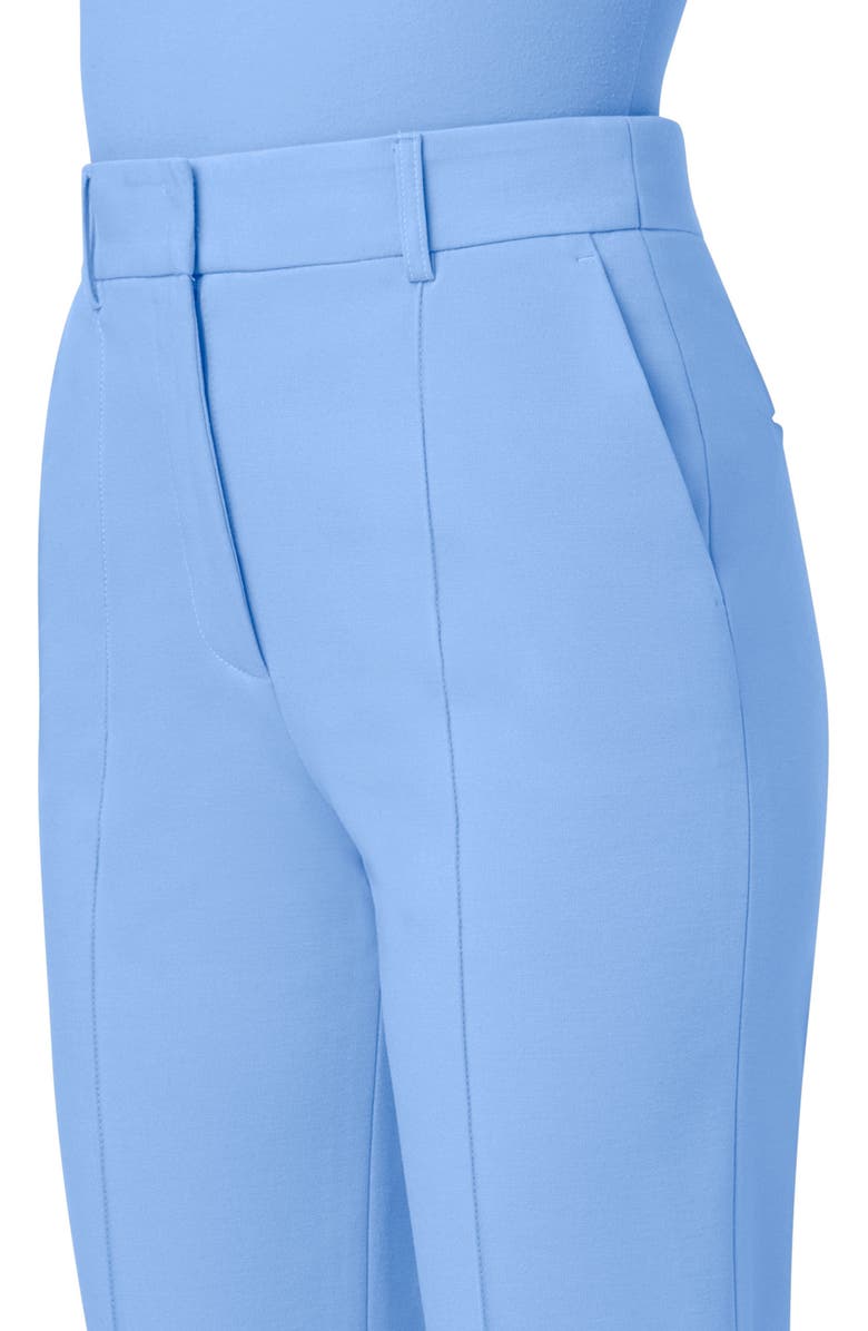 Akris punto Ferry Pintuck Signature Jersey Pants, Alternate, color, Sky