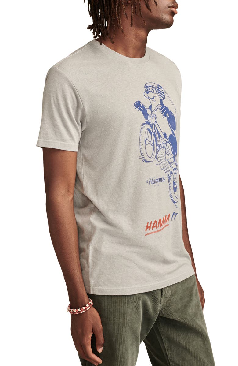 Lucky Brand Hamm's Moto Graphic T-Shirt, Alternate, color, 