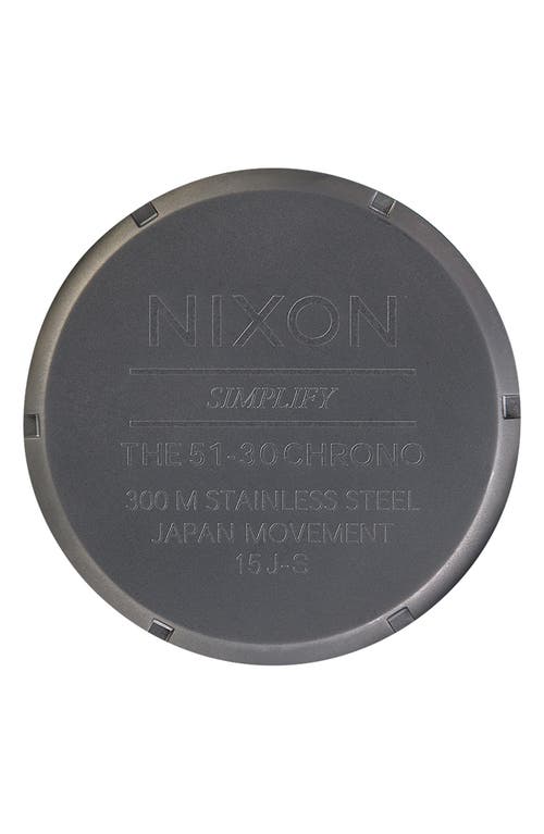 Nixon 'the 51-30 Chrono' Watch, 51mm In Multi